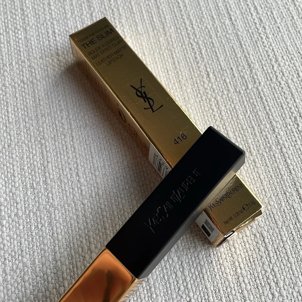 Yves Saint Laurent Rouge Pur Couture The Slim Matte Lipstick - 416 psychic chili